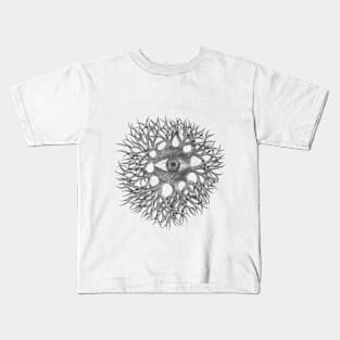 the eye that feeds from the truth Kids T-Shirt